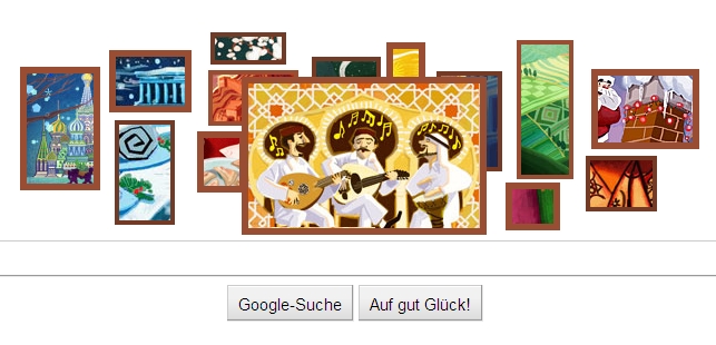 Google Holiday Logo 2010 Oud