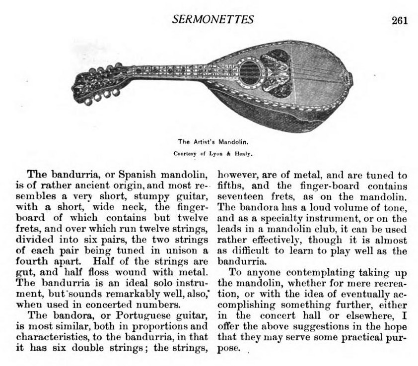 The Artist's Mandolin