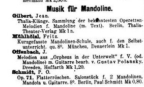 Fritz Mühlhölzl, Kurzgefasste Mandolinen-Schule